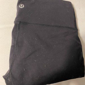 Black Lululemon Leggings with Triangular design